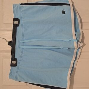 Nike Women's Sky Blue Athletic Shorts